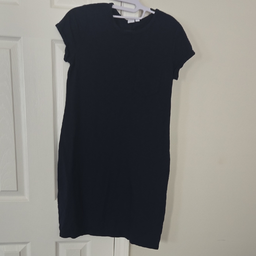 Black Short Sleeve Dress